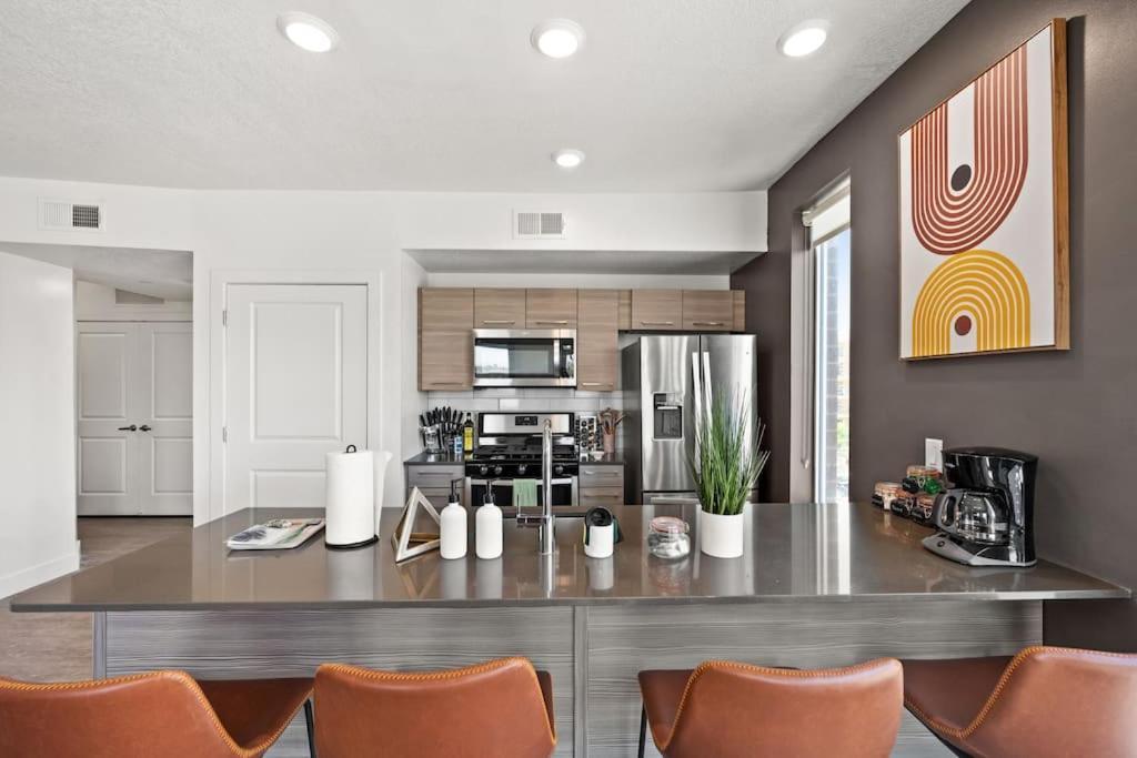 Ferienwohnung Lux 2 Bd Boho In Heart Of Slc Salt Lake City Exterior foto