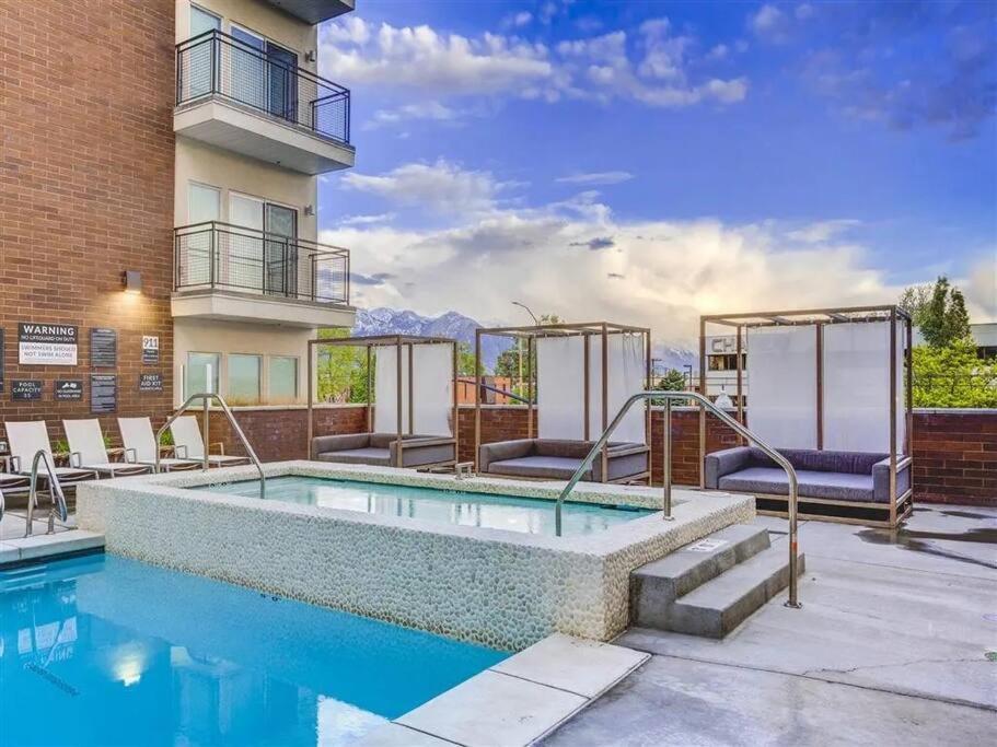 Ferienwohnung Lux 2 Bd Boho In Heart Of Slc Salt Lake City Exterior foto