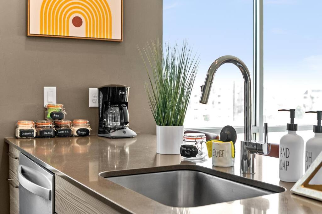 Ferienwohnung Lux 2 Bd Boho In Heart Of Slc Salt Lake City Exterior foto