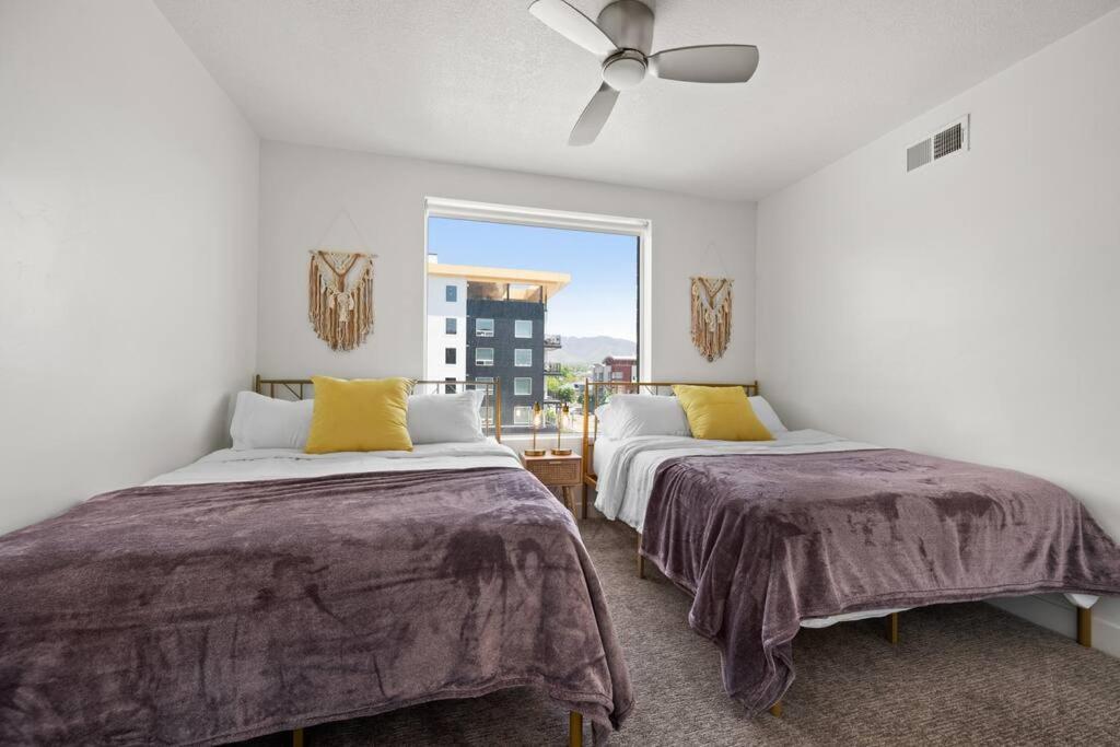 Ferienwohnung Lux 2 Bd Boho In Heart Of Slc Salt Lake City Exterior foto